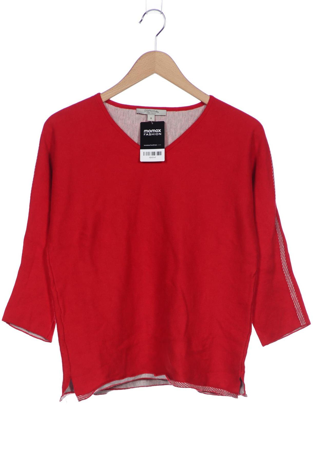 

Comma Damen Pullover, rot, Gr. 36