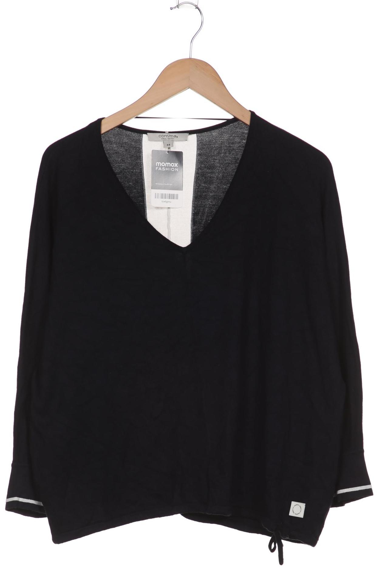 

Comma Damen Pullover, marineblau, Gr. 44