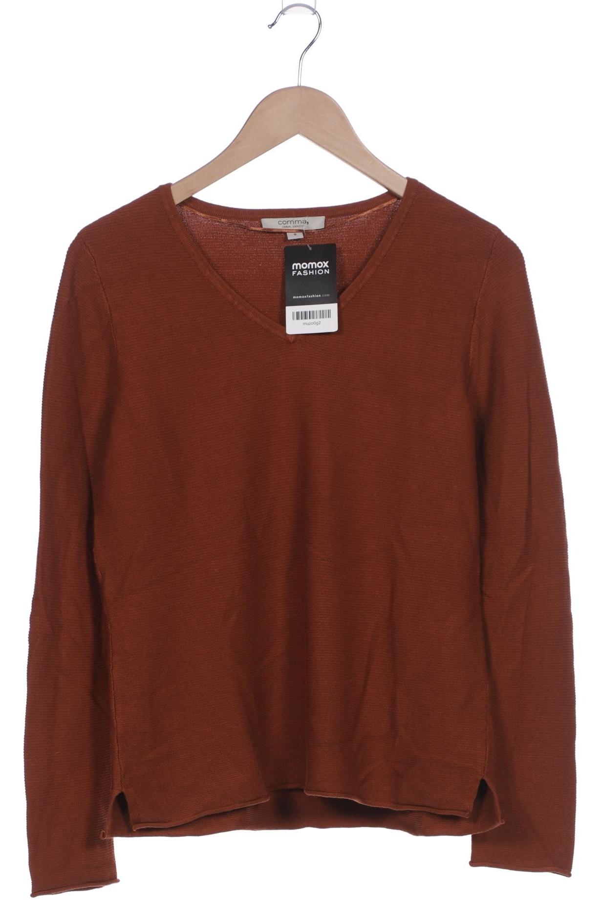 

Comma Damen Pullover, braun, Gr. 36