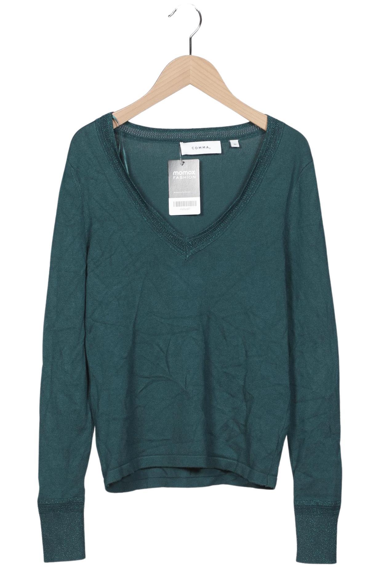 

Comma Damen Pullover, grün, Gr. 32