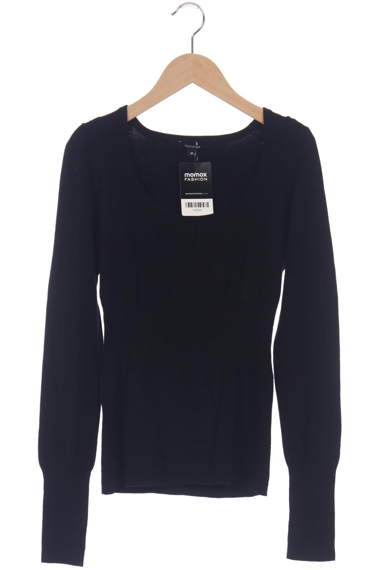 

Comma Damen Pullover, schwarz, Gr. 36
