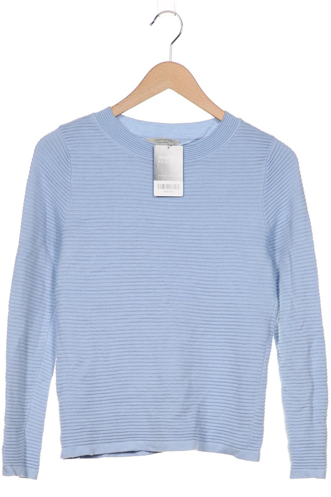

Comma Damen Pullover, hellblau, Gr. 36