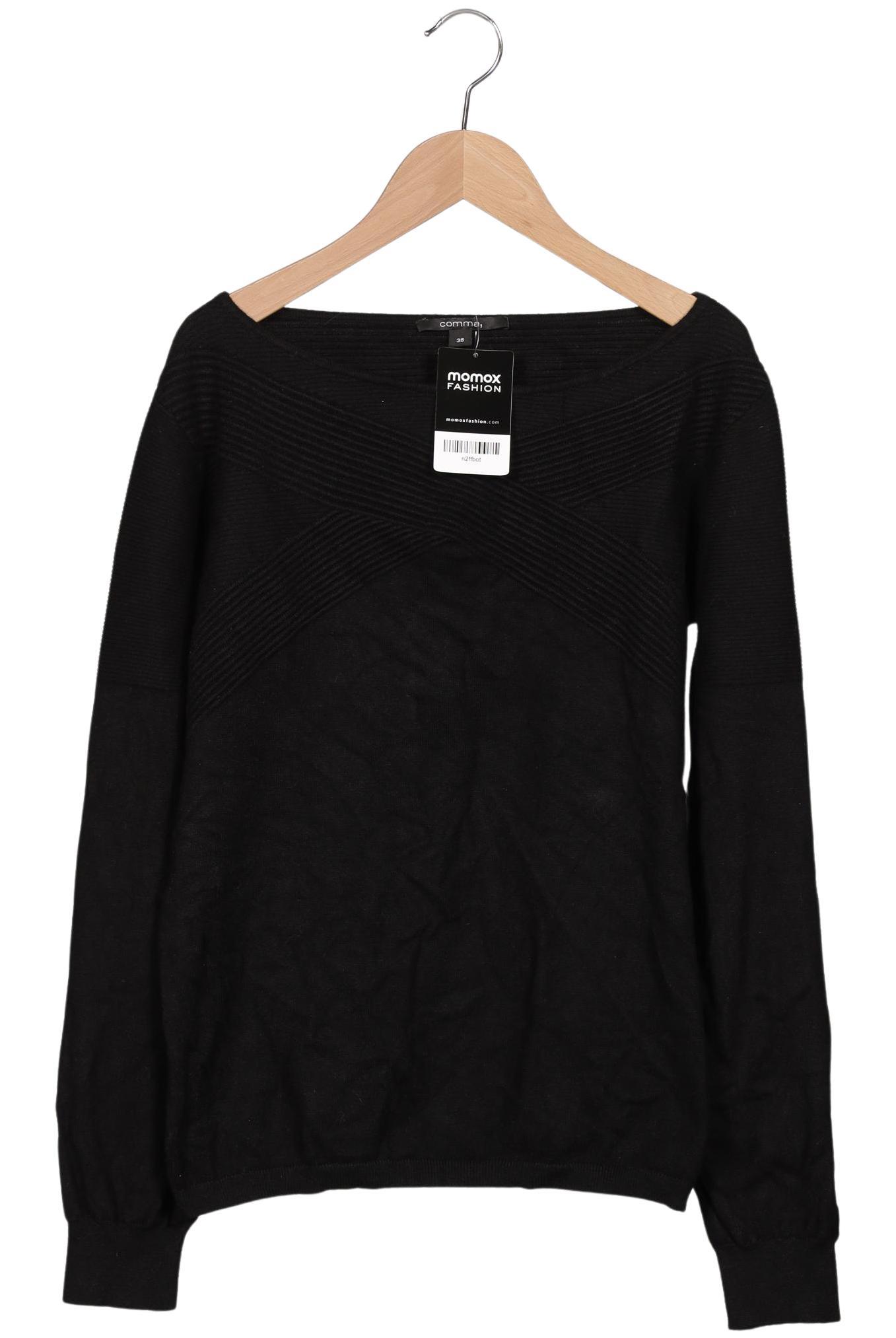 

Comma Damen Pullover, schwarz, Gr. 38