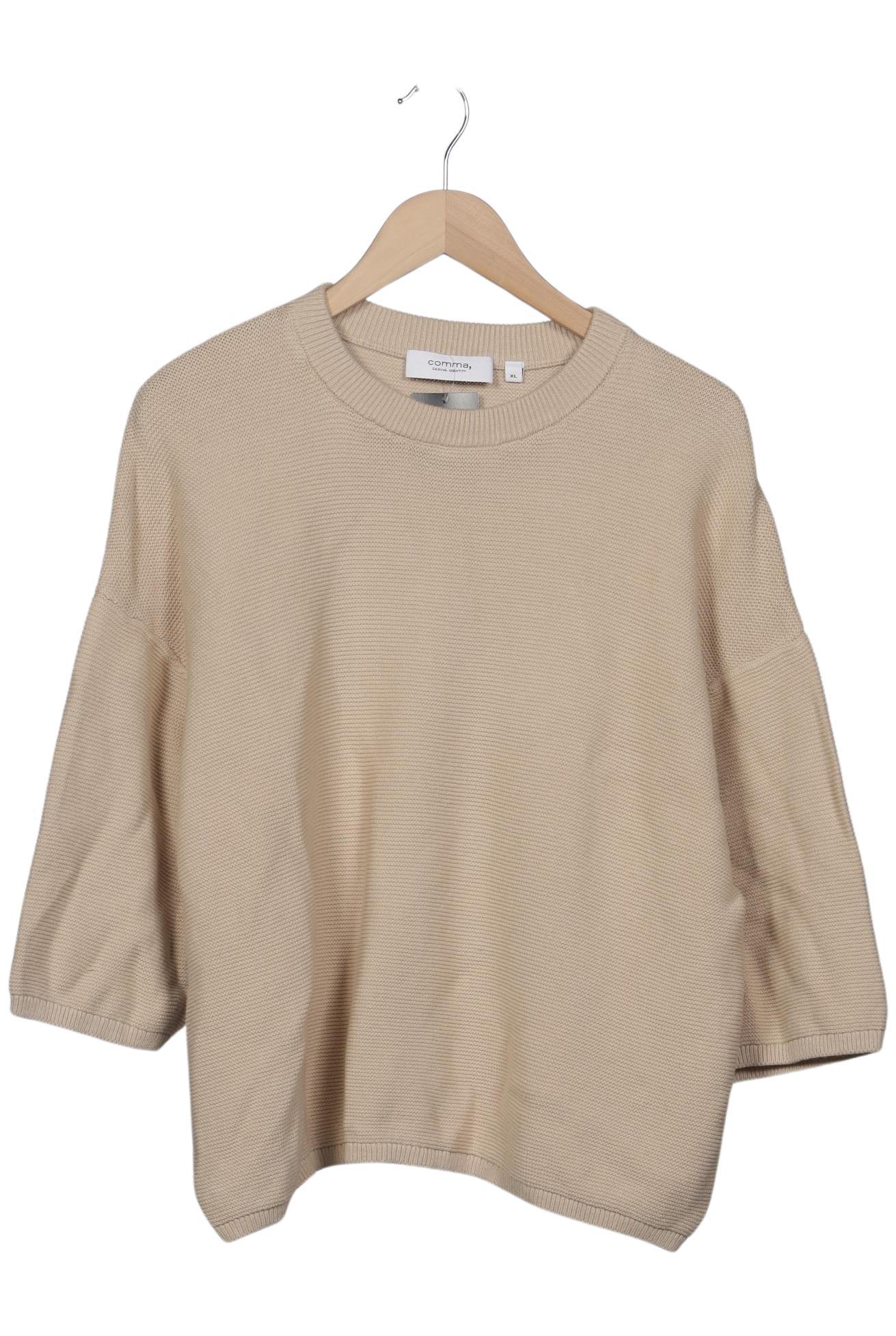 

Comma Damen Pullover, beige, Gr. 44