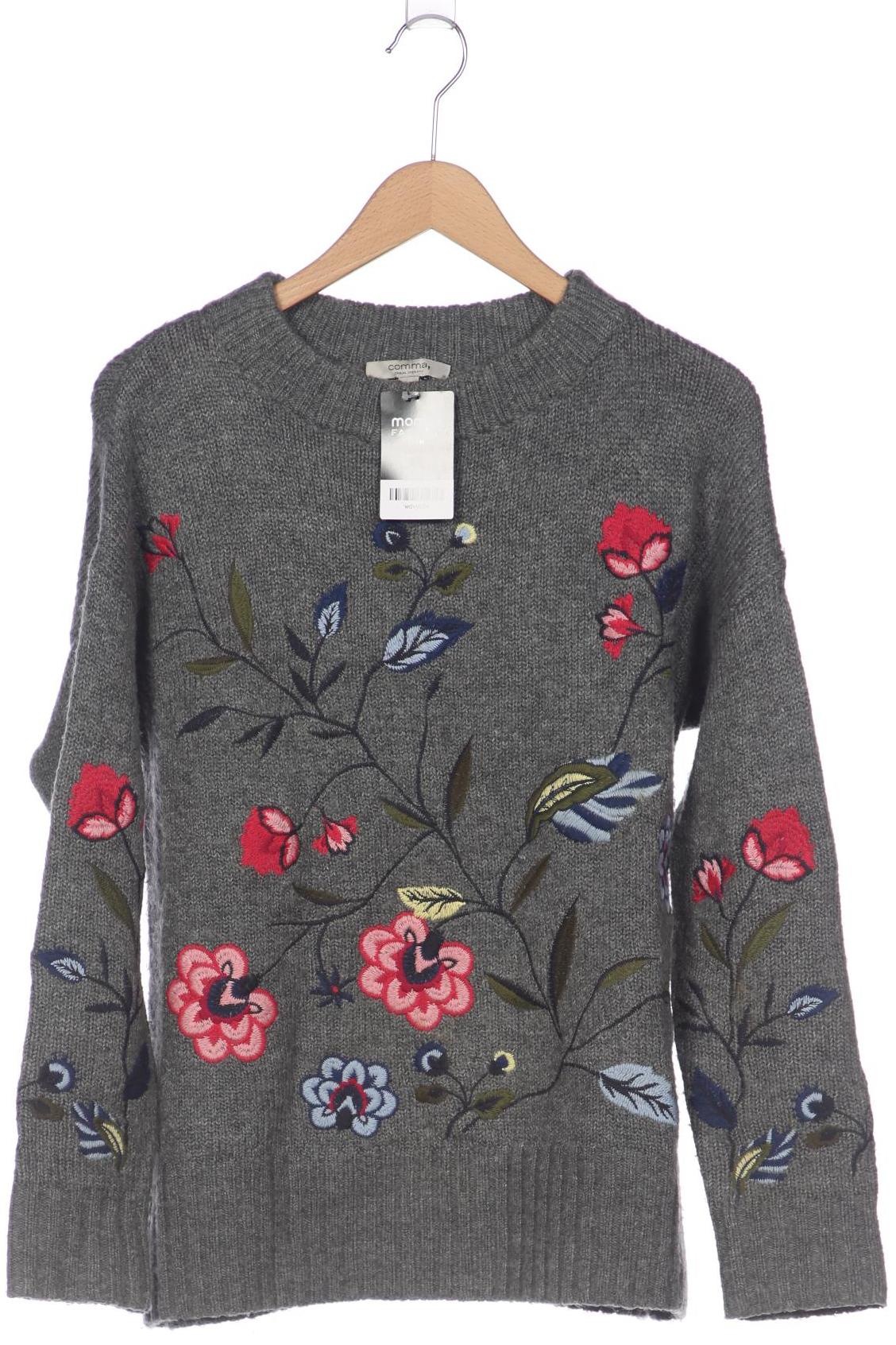 

Comma Damen Pullover, grau, Gr. 38