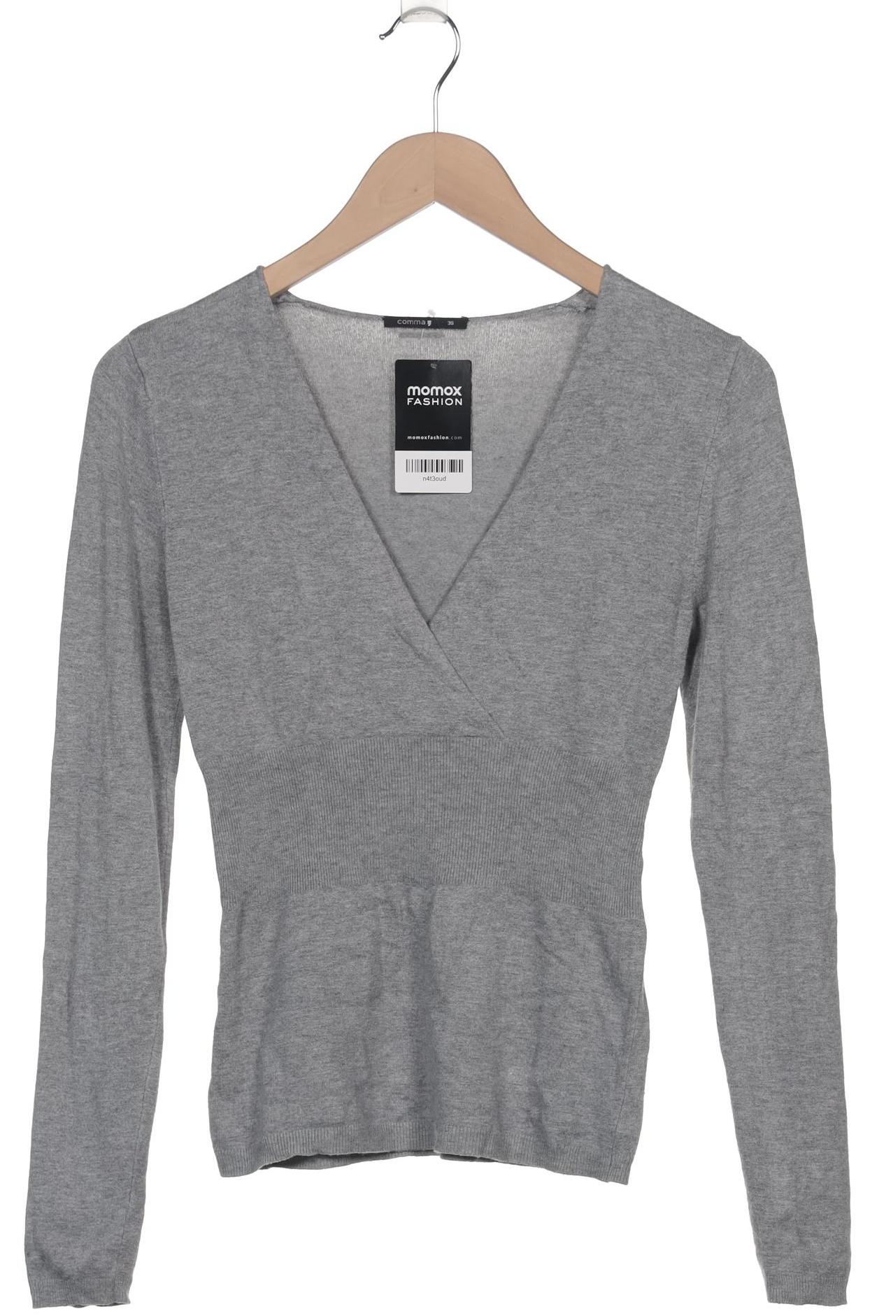 

Comma Damen Pullover, grau, Gr. 36