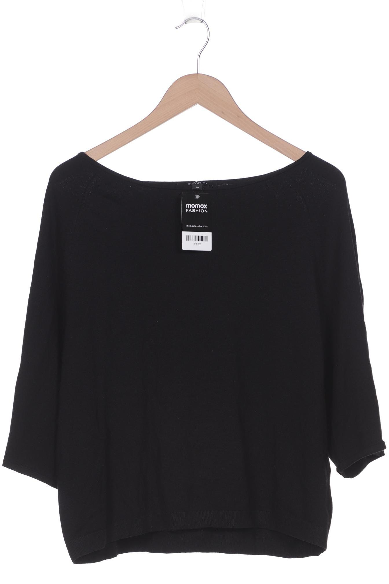 

Comma Damen Pullover, schwarz