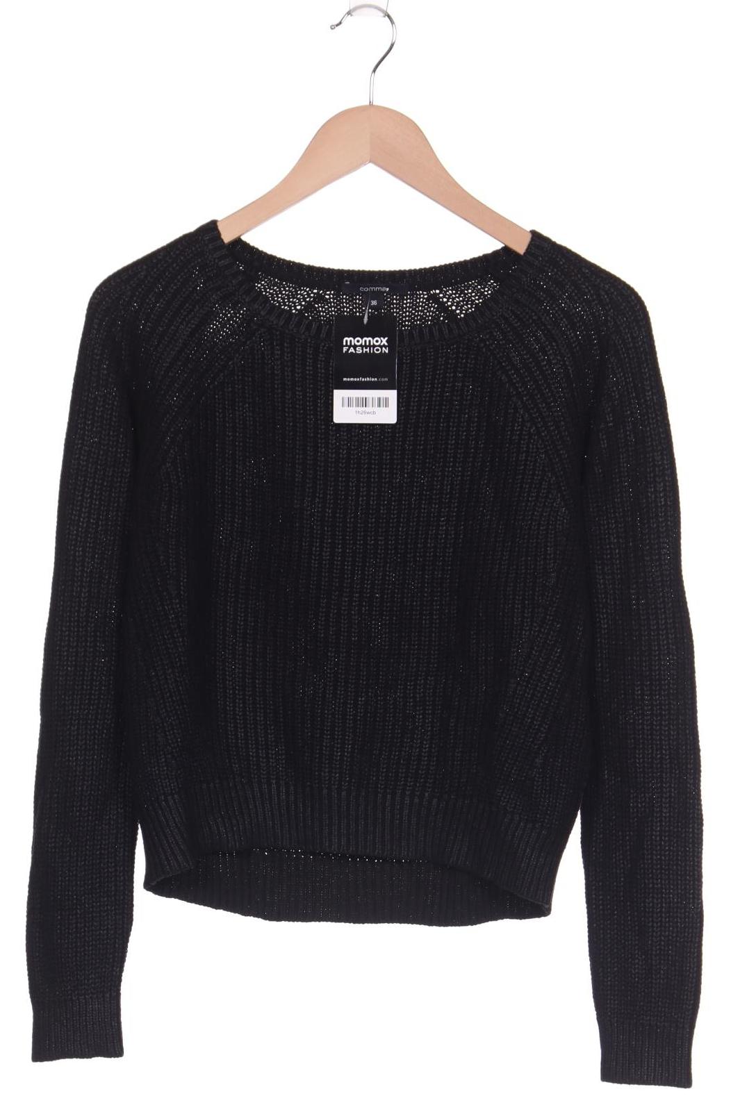 

Comma Damen Pullover, schwarz, Gr. 36