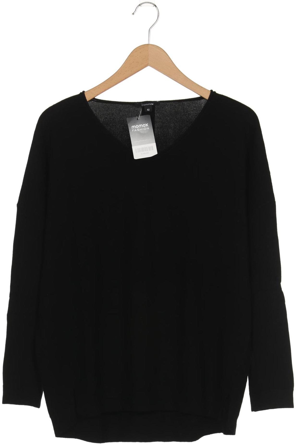 

Comma Damen Pullover, schwarz, Gr. 42