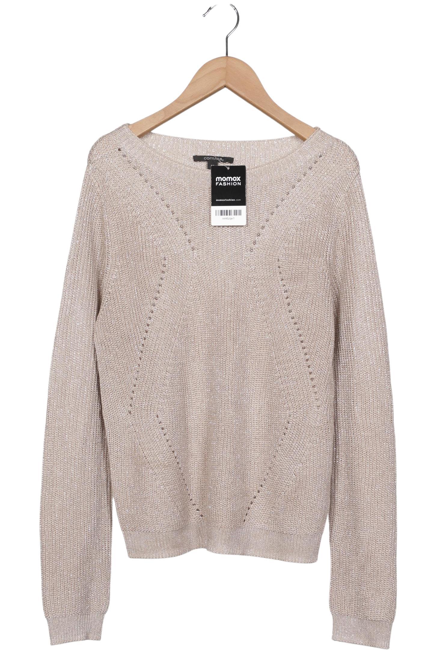 

Comma Damen Pullover, beige, Gr. 34