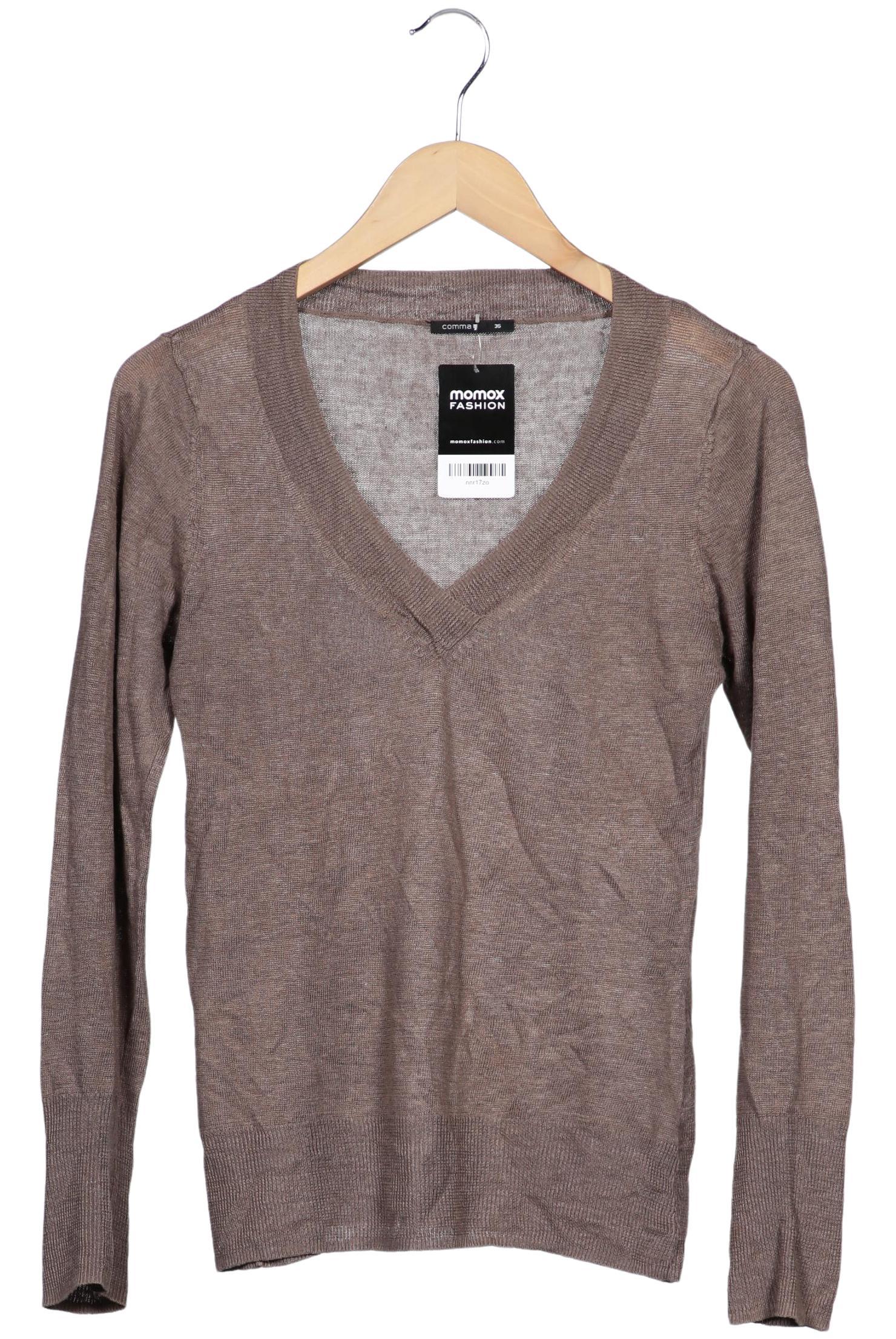 

Comma Damen Pullover, braun, Gr. 36