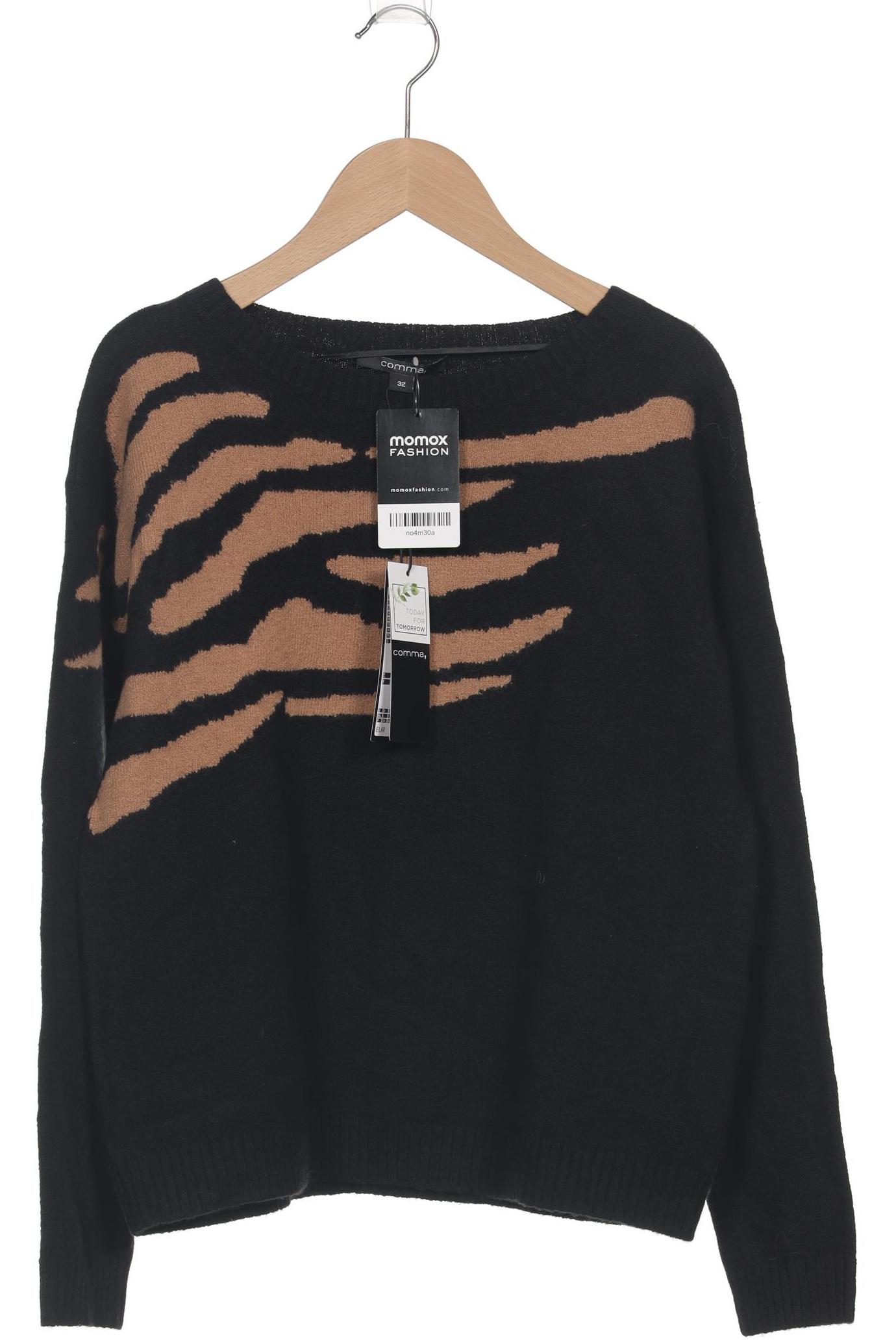 

Comma Damen Pullover, schwarz, Gr. 32