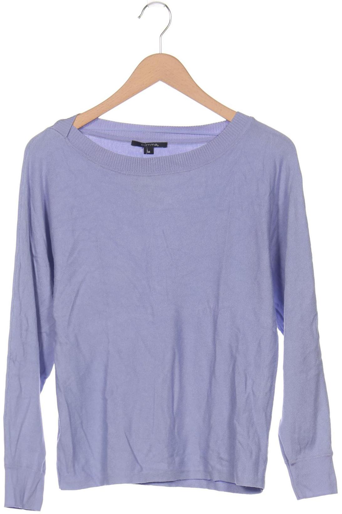 

Comma Damen Pullover, hellblau, Gr. 34