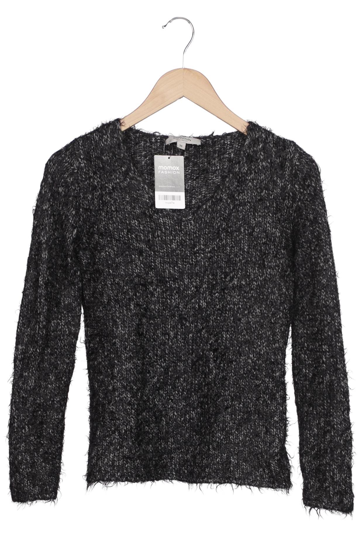 

Comma Damen Pullover, schwarz, Gr. 34
