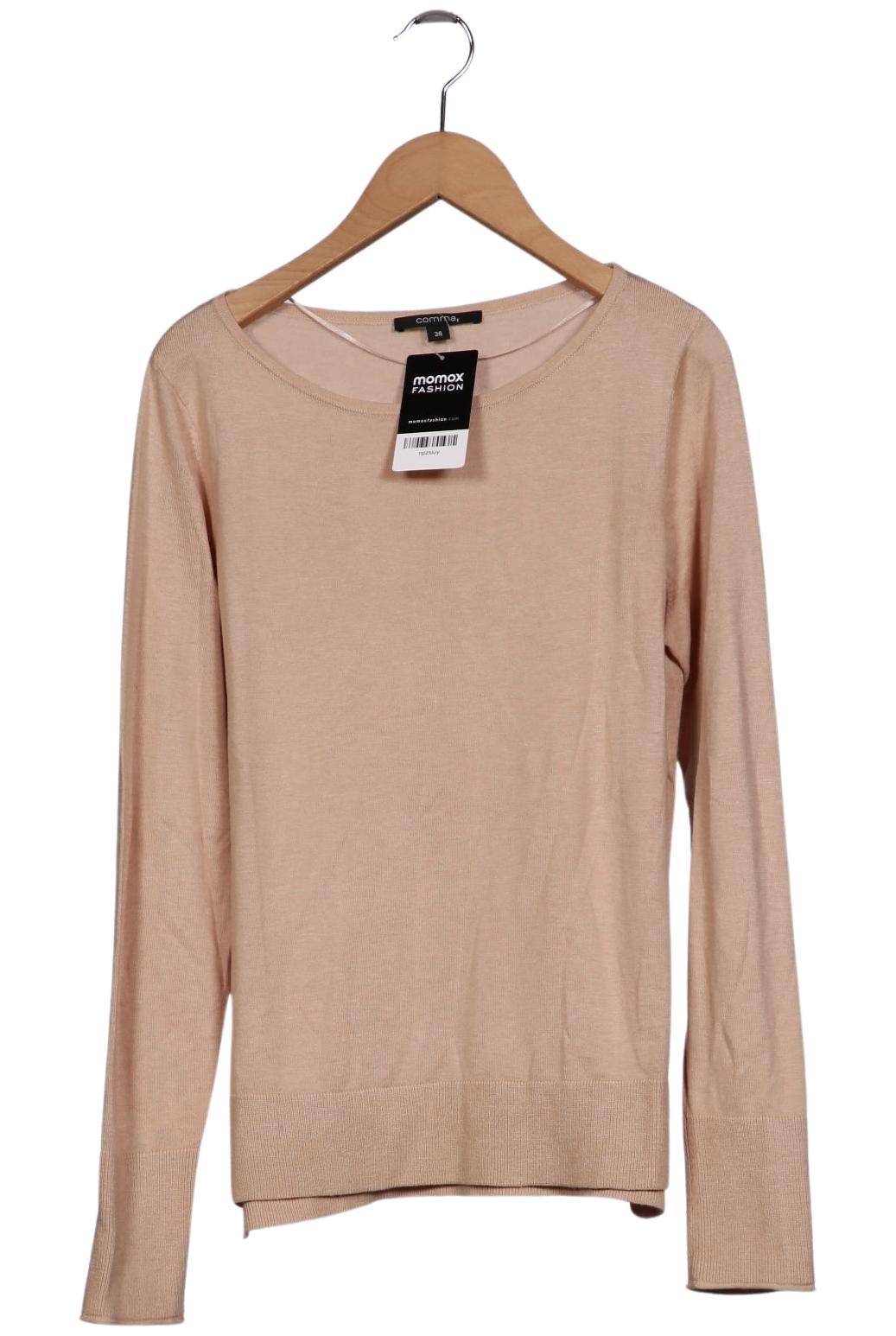 

Comma Damen Pullover, beige, Gr. 36