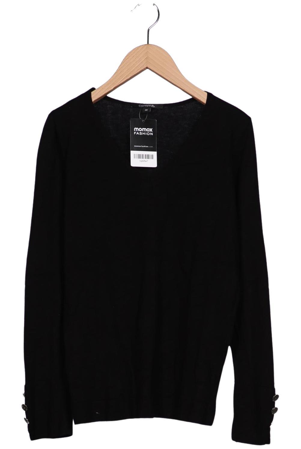 

Comma Damen Pullover, schwarz, Gr. 36