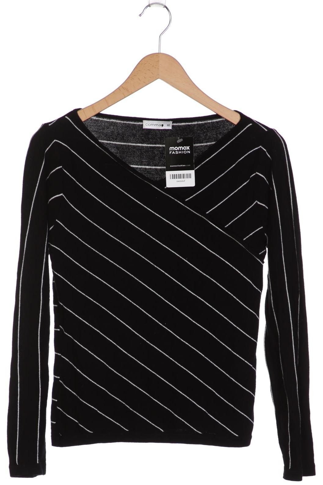 

Comma Damen Pullover, schwarz, Gr. 40