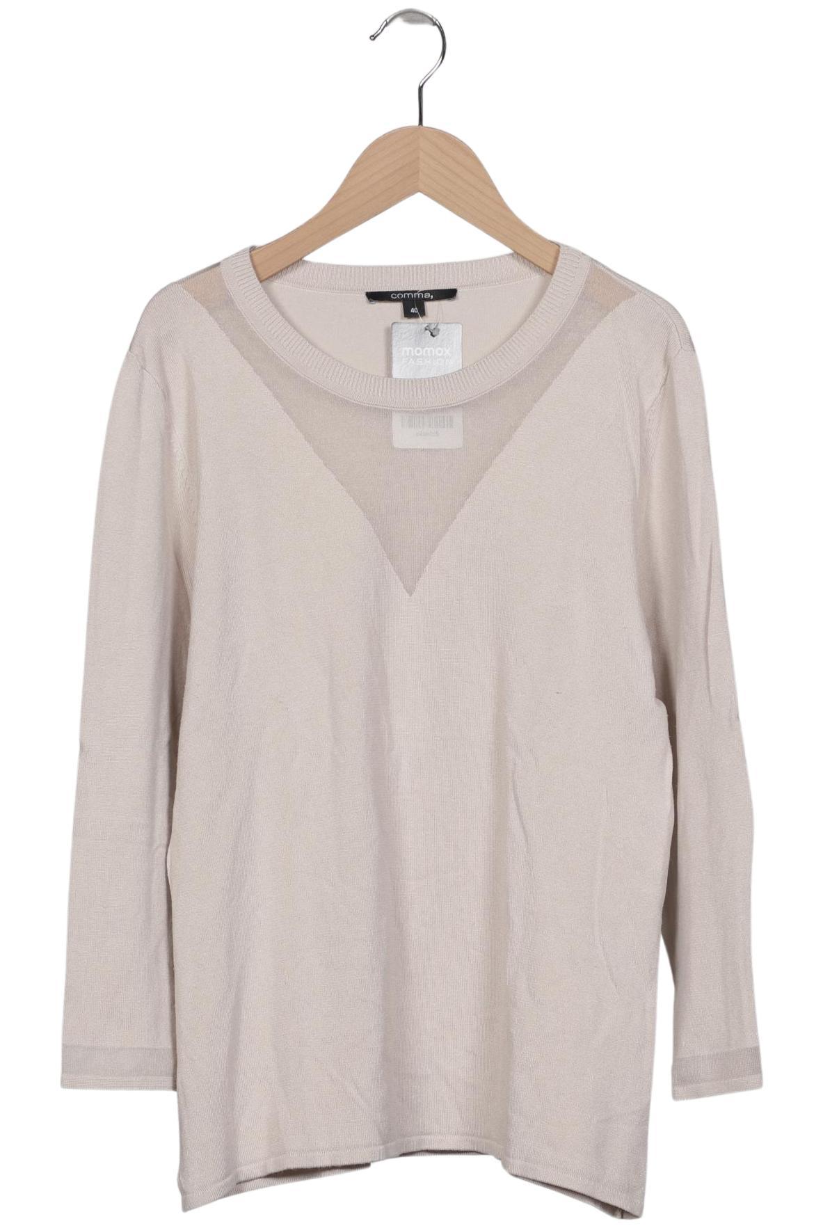 

Comma Damen Pullover, beige, Gr. 40