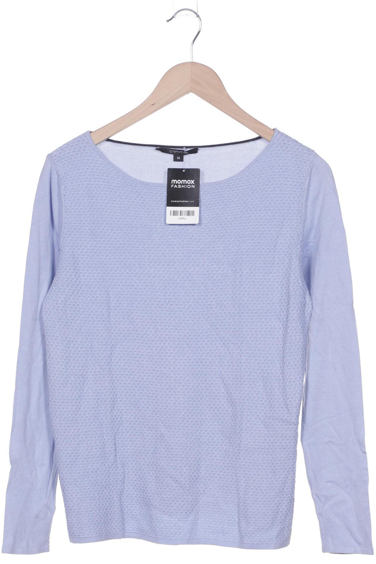 

Comma Damen Pullover, hellblau, Gr. 36