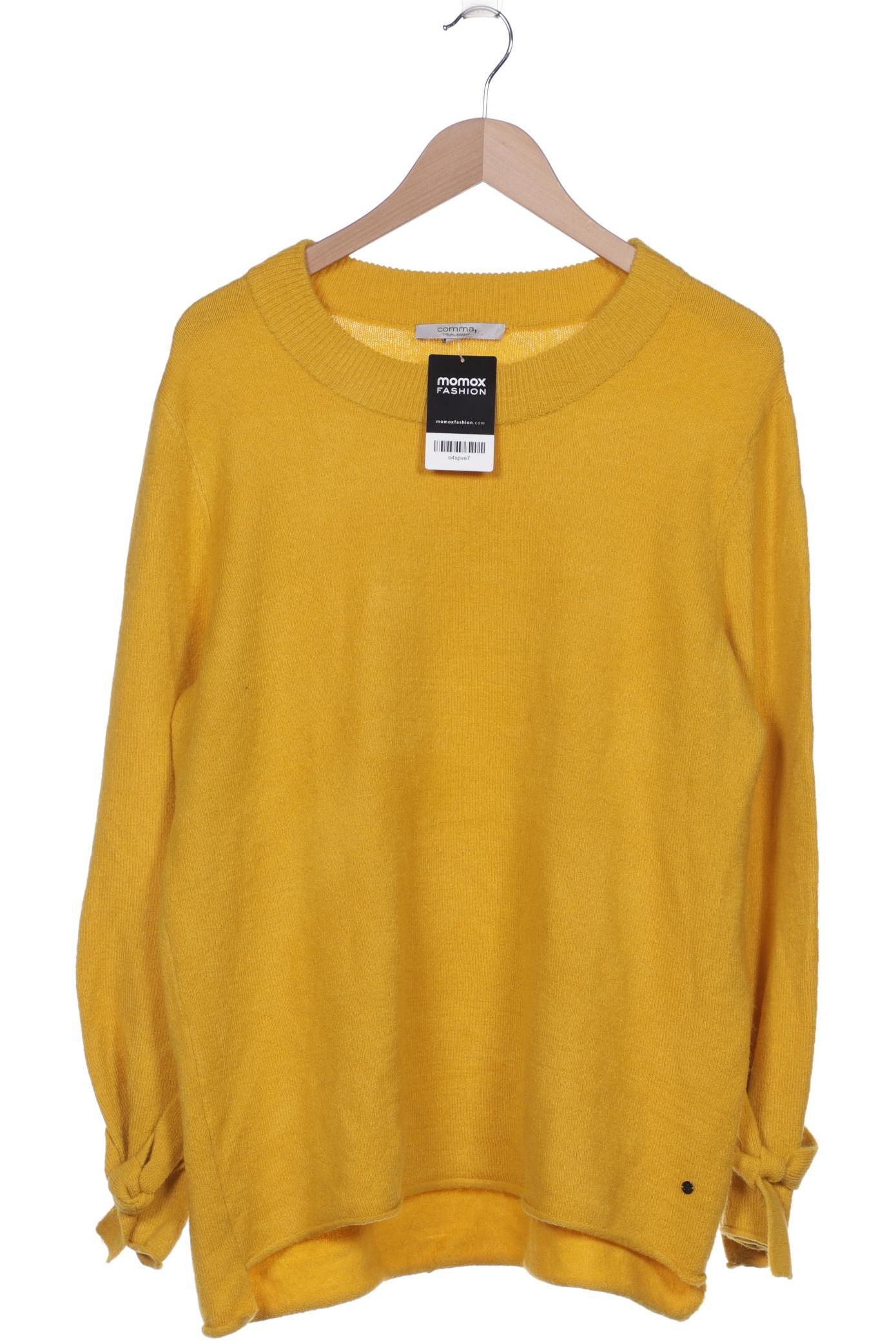 

Comma Damen Pullover, gelb