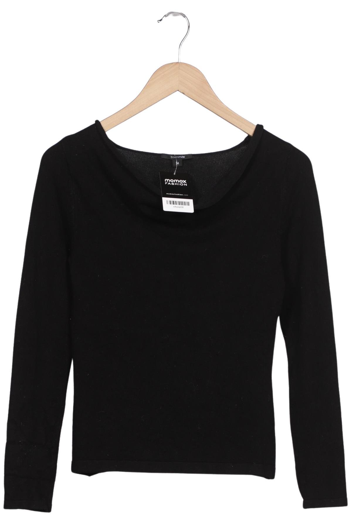 

Comma Damen Pullover, schwarz, Gr. 34