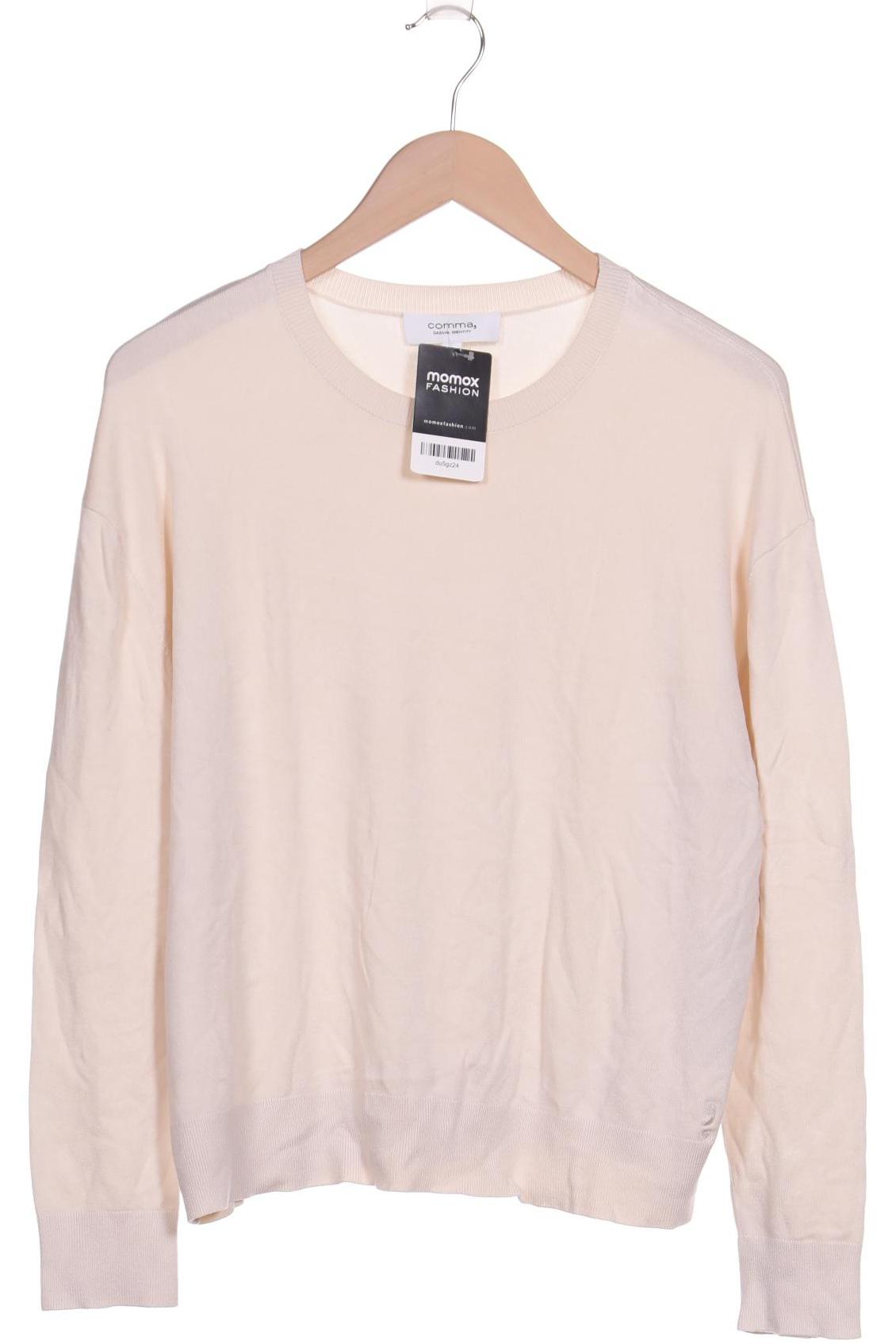 

Comma Damen Pullover, cremeweiß, Gr. 36
