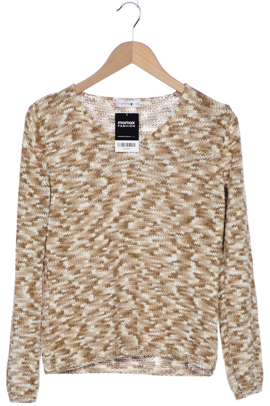

Comma Damen Pullover, beige, Gr. 38