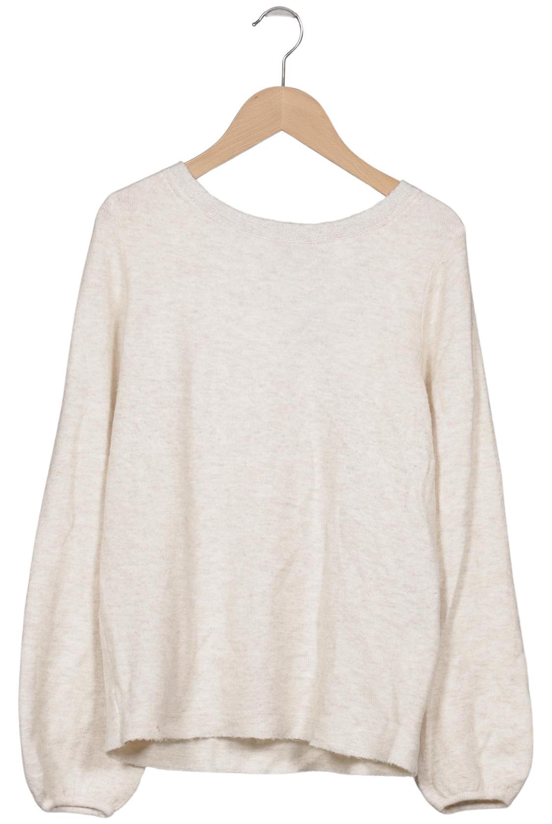 

Comma Damen Pullover, cremeweiß, Gr. 38