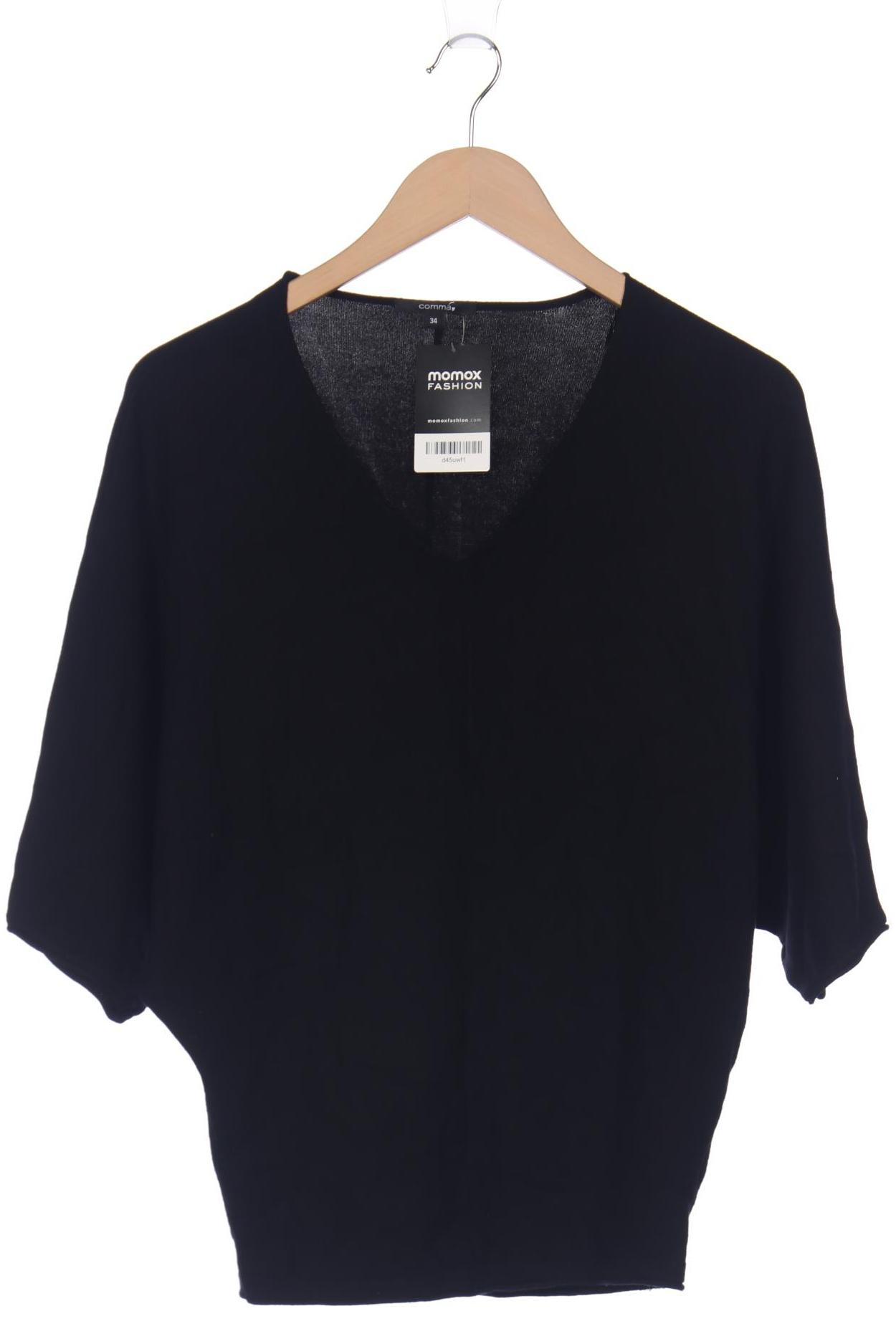 

Comma Damen Pullover, schwarz, Gr. 34