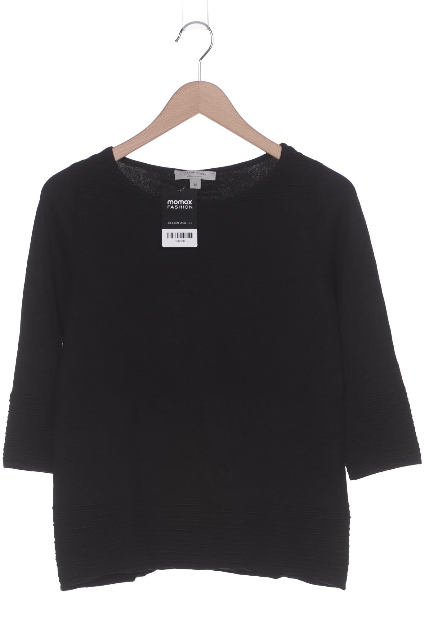 

Comma Damen Pullover, schwarz, Gr. 36