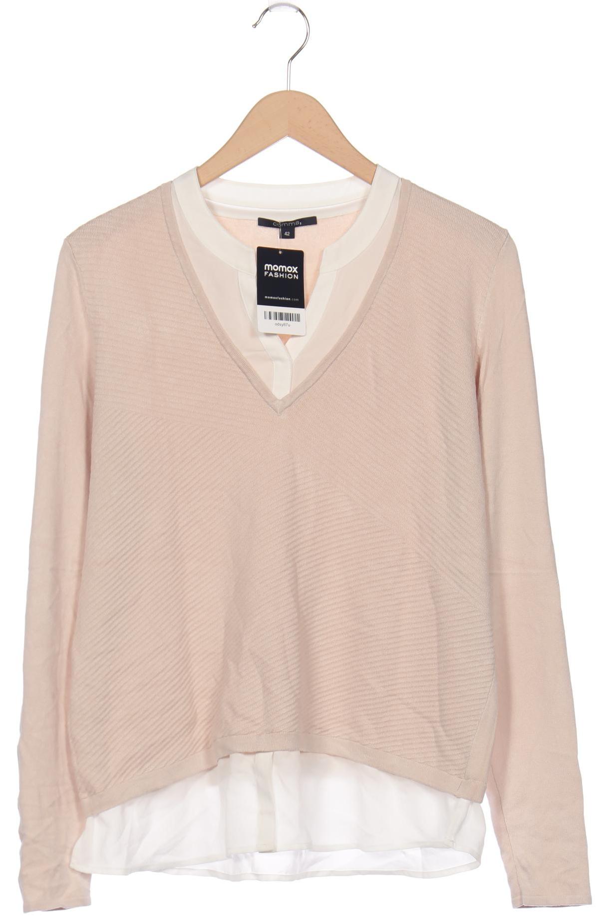 

Comma Damen Pullover, beige, Gr. 42