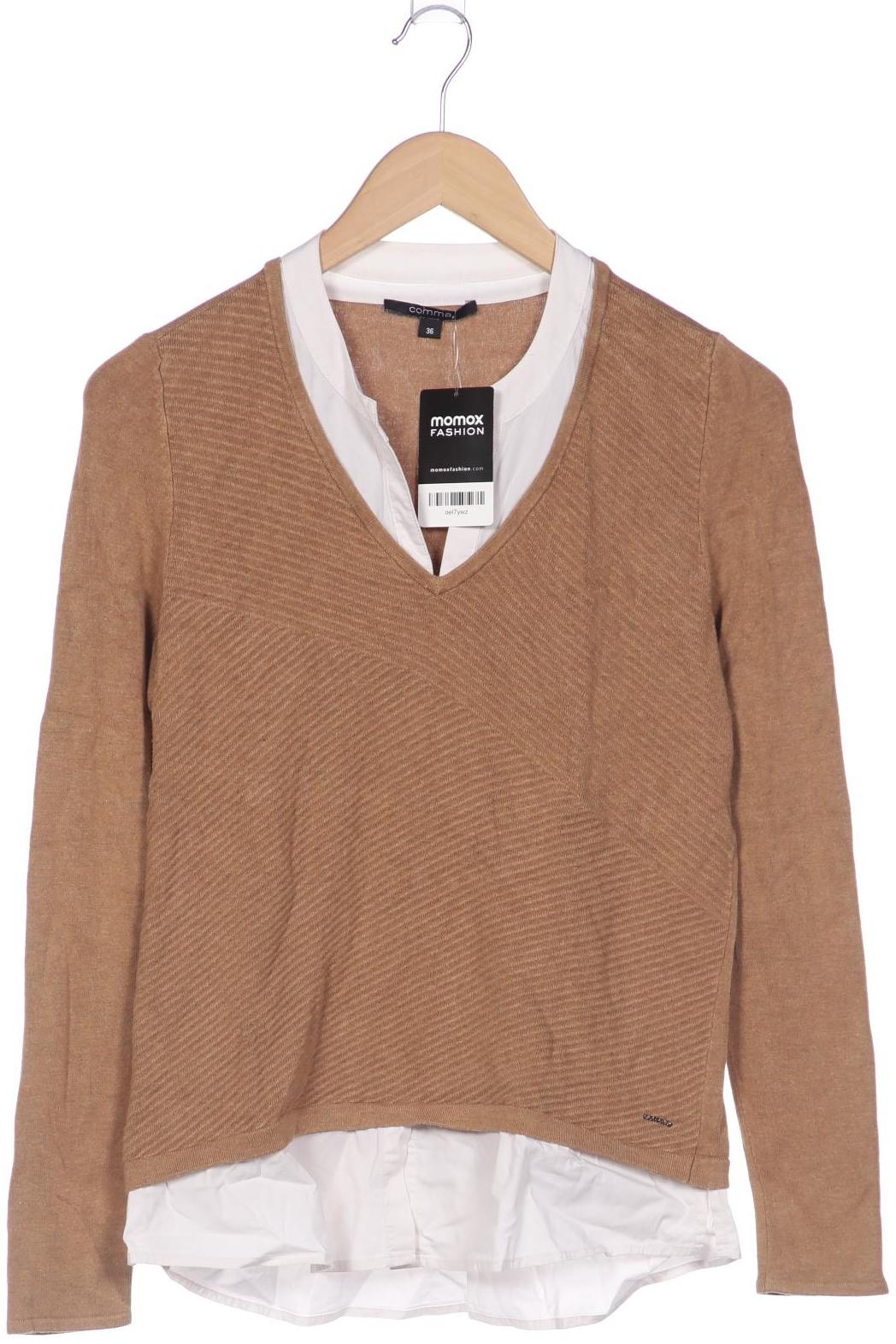 

Comma Damen Pullover, braun, Gr. 36