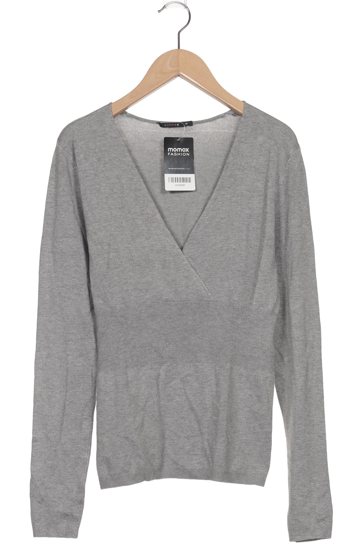 

Comma Damen Pullover, grau, Gr. 36