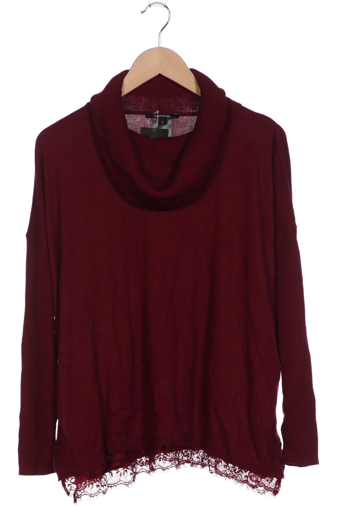 

Comma Damen Pullover, bordeaux, Gr. 42