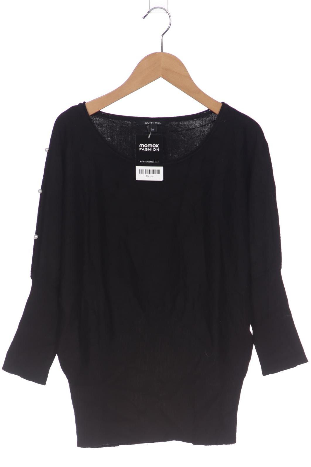 

Comma Damen Pullover, schwarz, Gr. 38