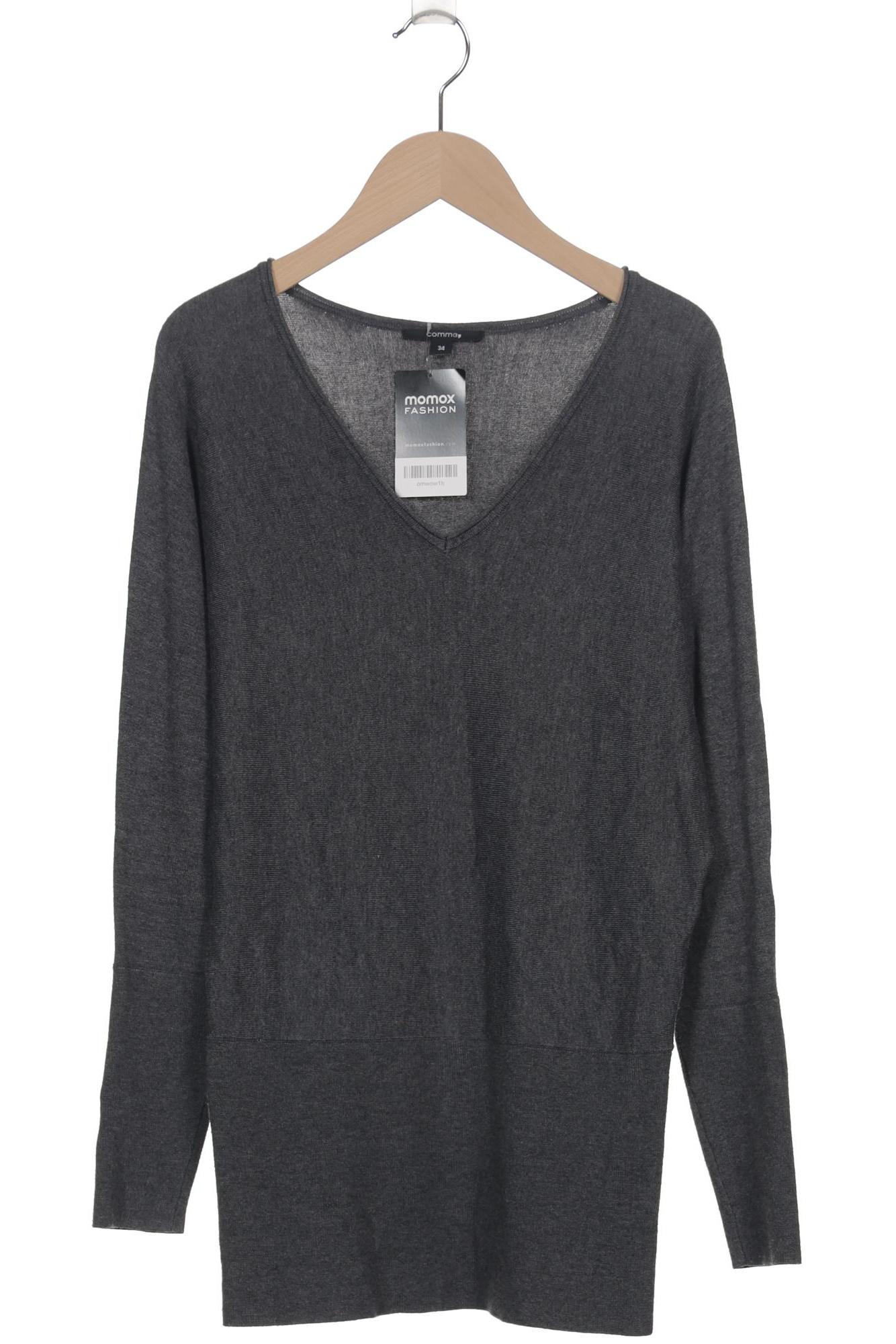 

Comma Damen Pullover, grau, Gr. 34