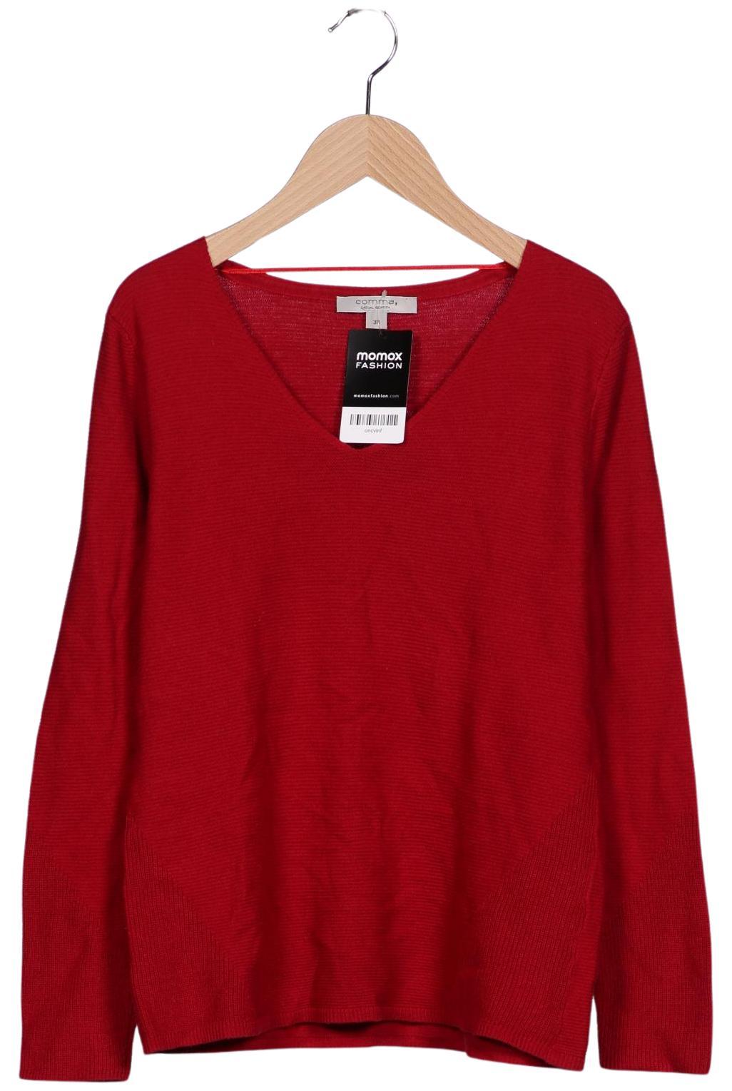 

Comma Damen Pullover, rot, Gr. 38