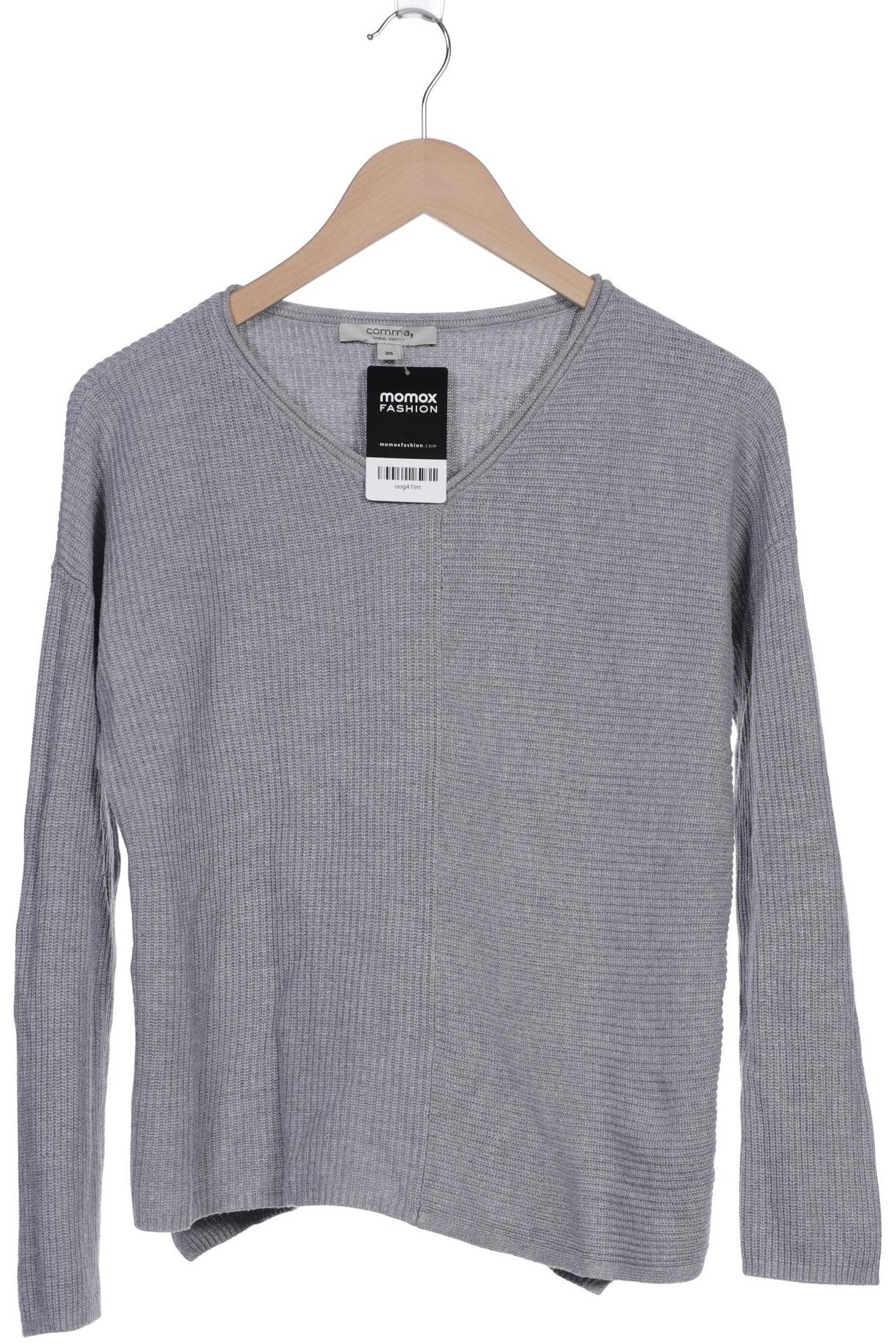

Comma Damen Pullover, grau