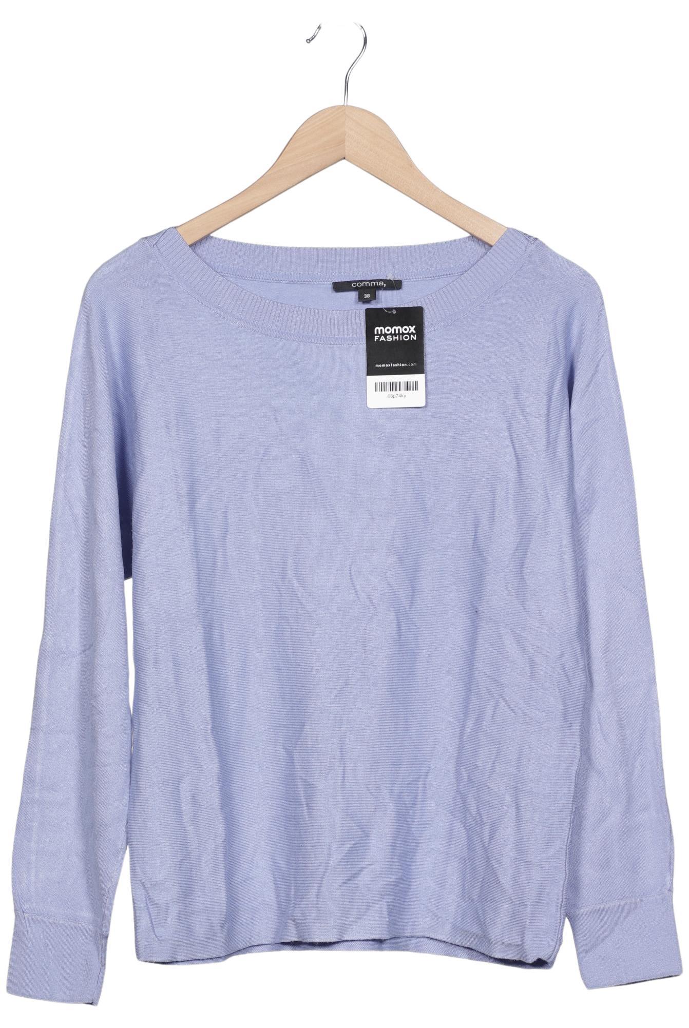 

Comma Damen Pullover, hellblau, Gr. 38