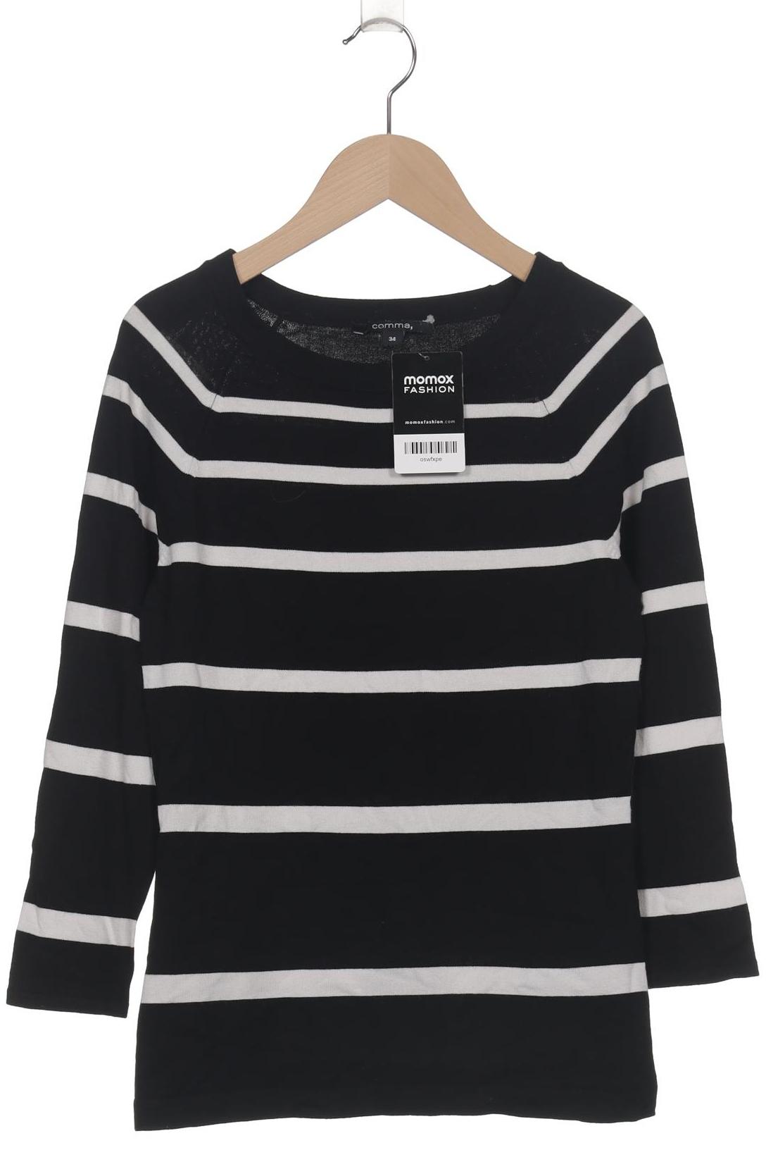 

Comma Damen Pullover, schwarz, Gr. 34