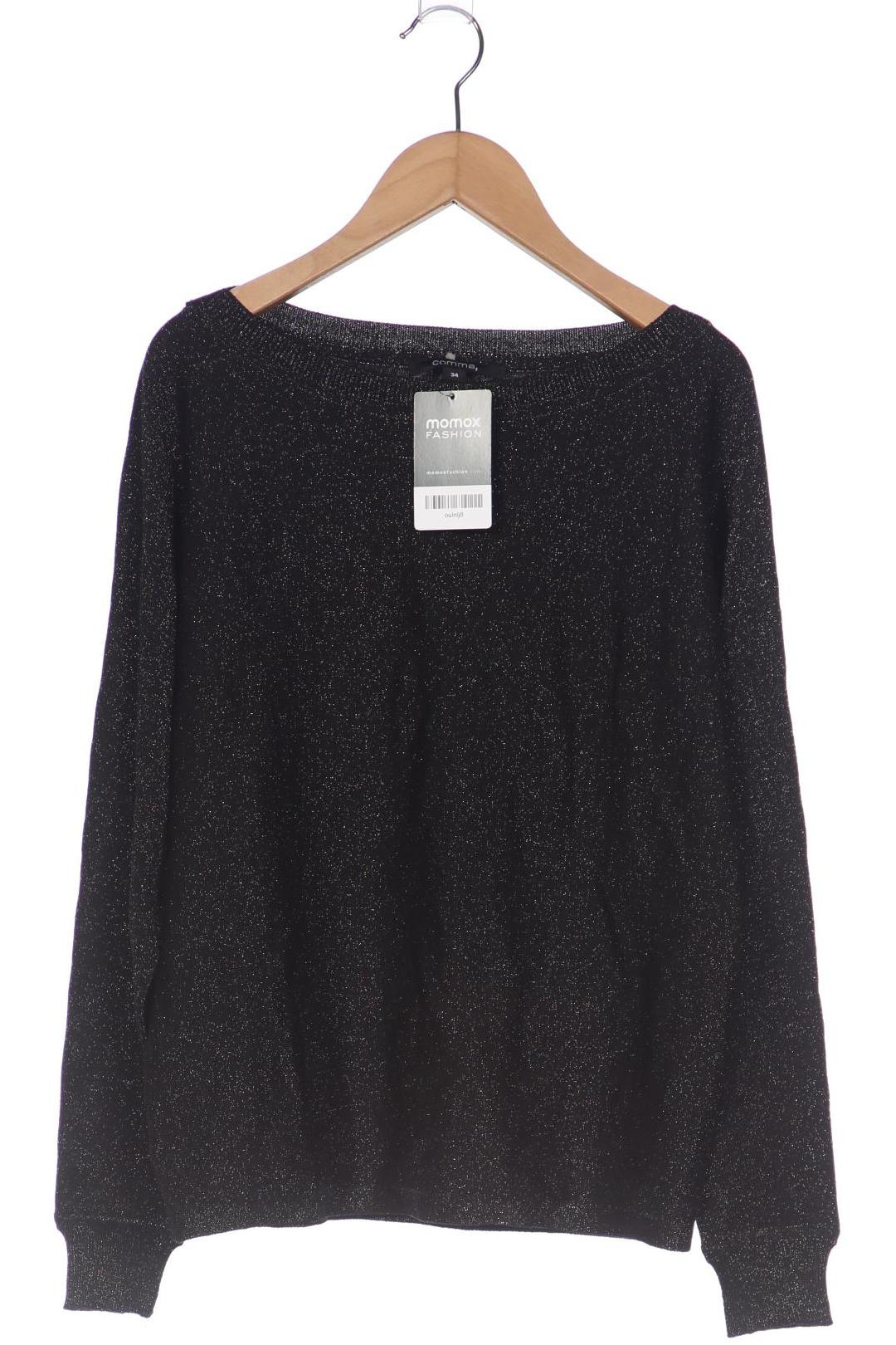 

Comma Damen Pullover, schwarz, Gr. 34