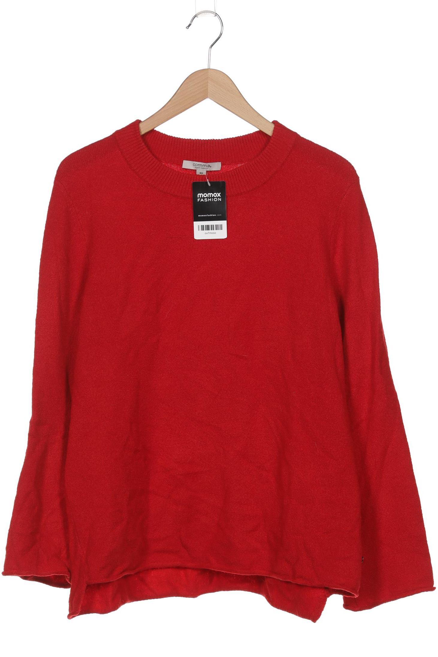 

Comma Damen Pullover, rot, Gr. 40