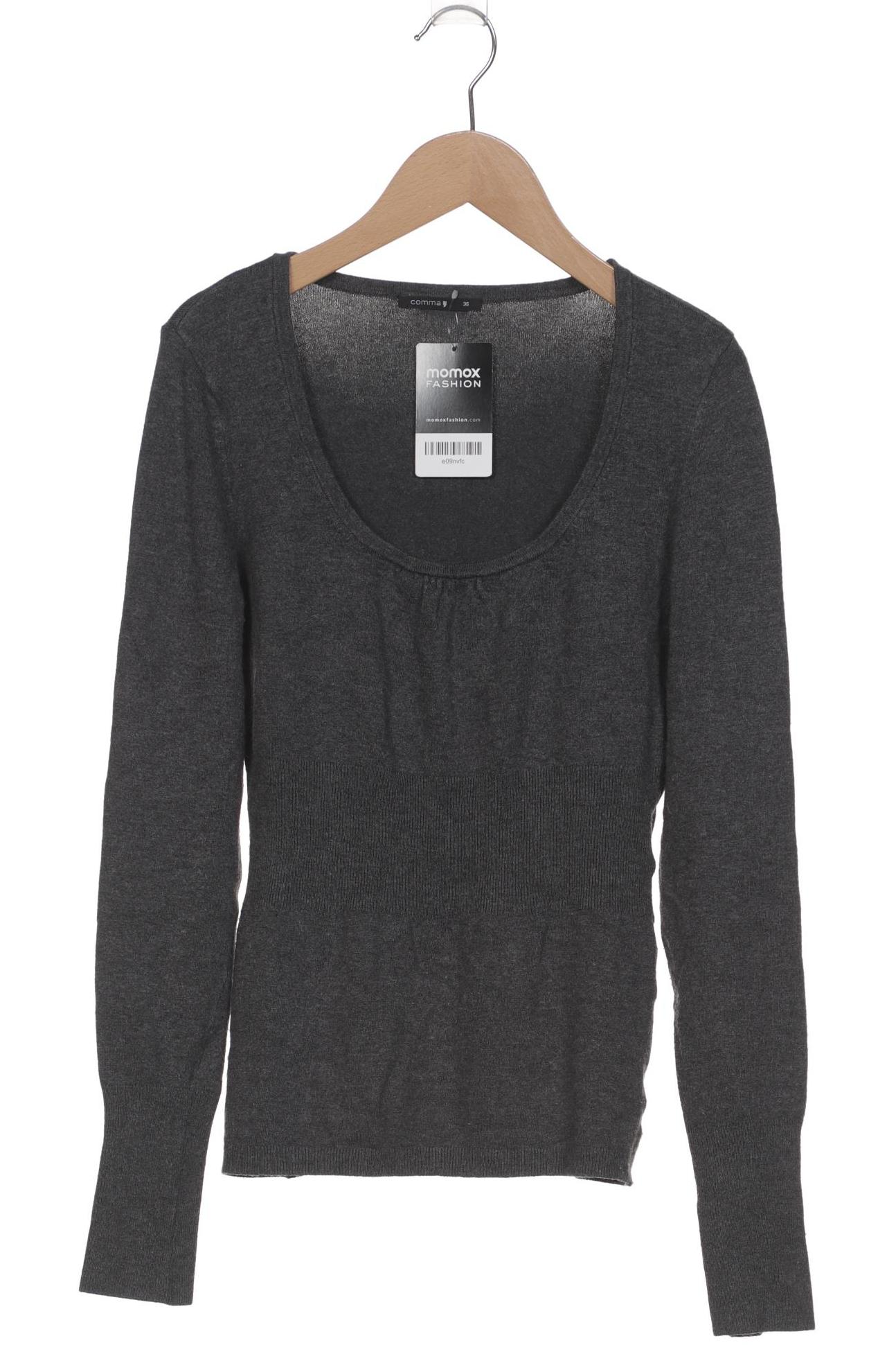 

Comma Damen Pullover, grau, Gr. 36