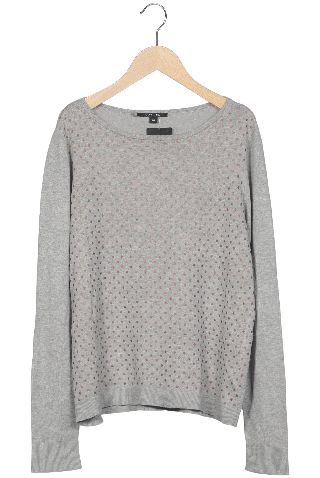 

Comma Damen Pullover, grau, Gr. 40