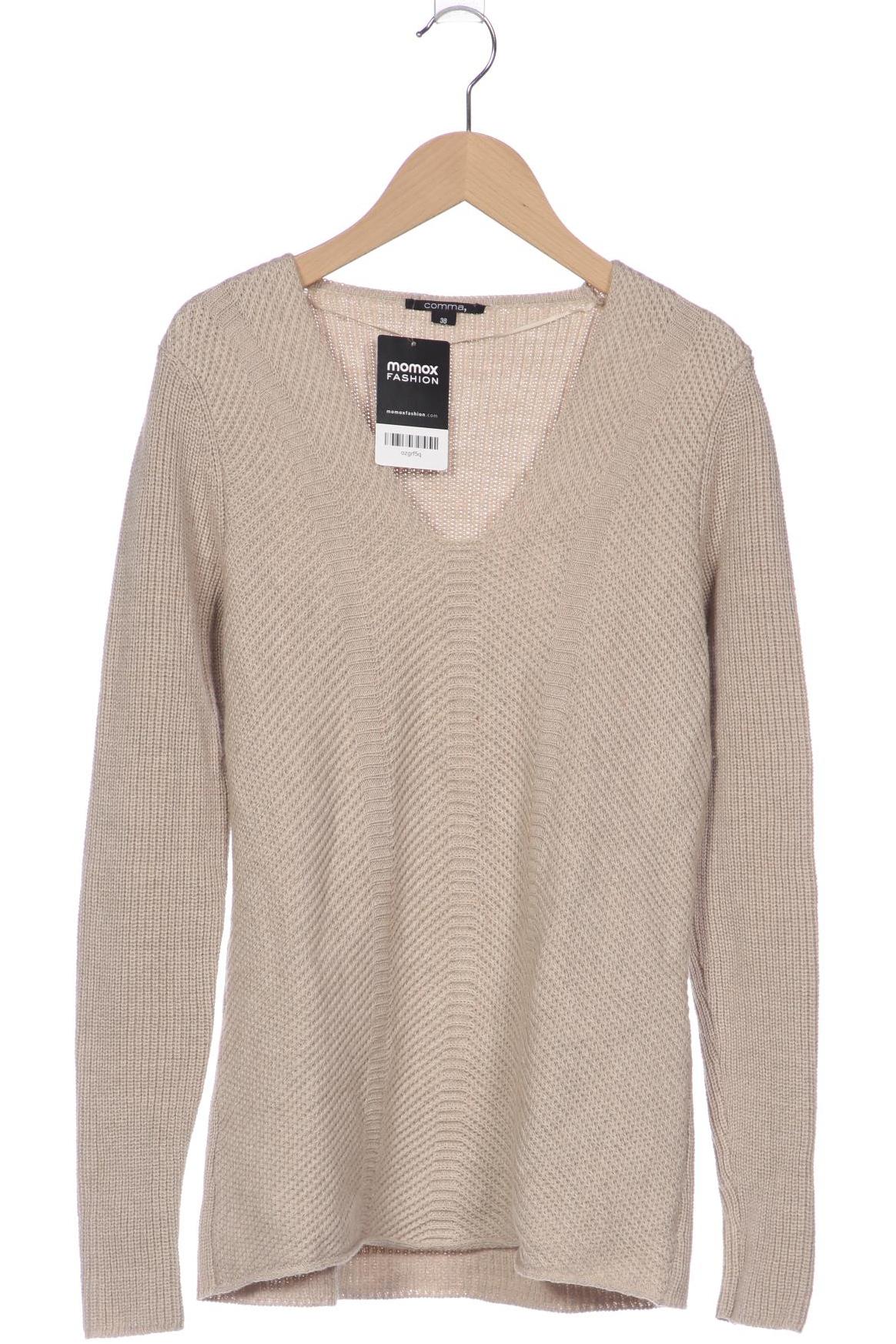 

Comma Damen Pullover, beige, Gr. 38