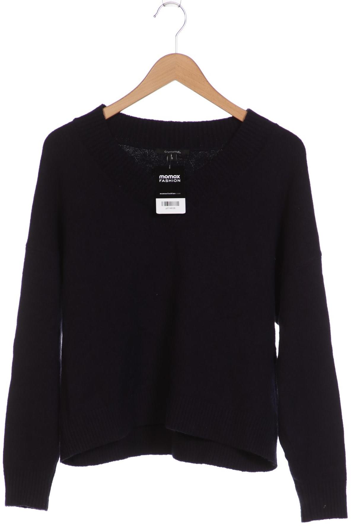 

Comma Damen Pullover, marineblau