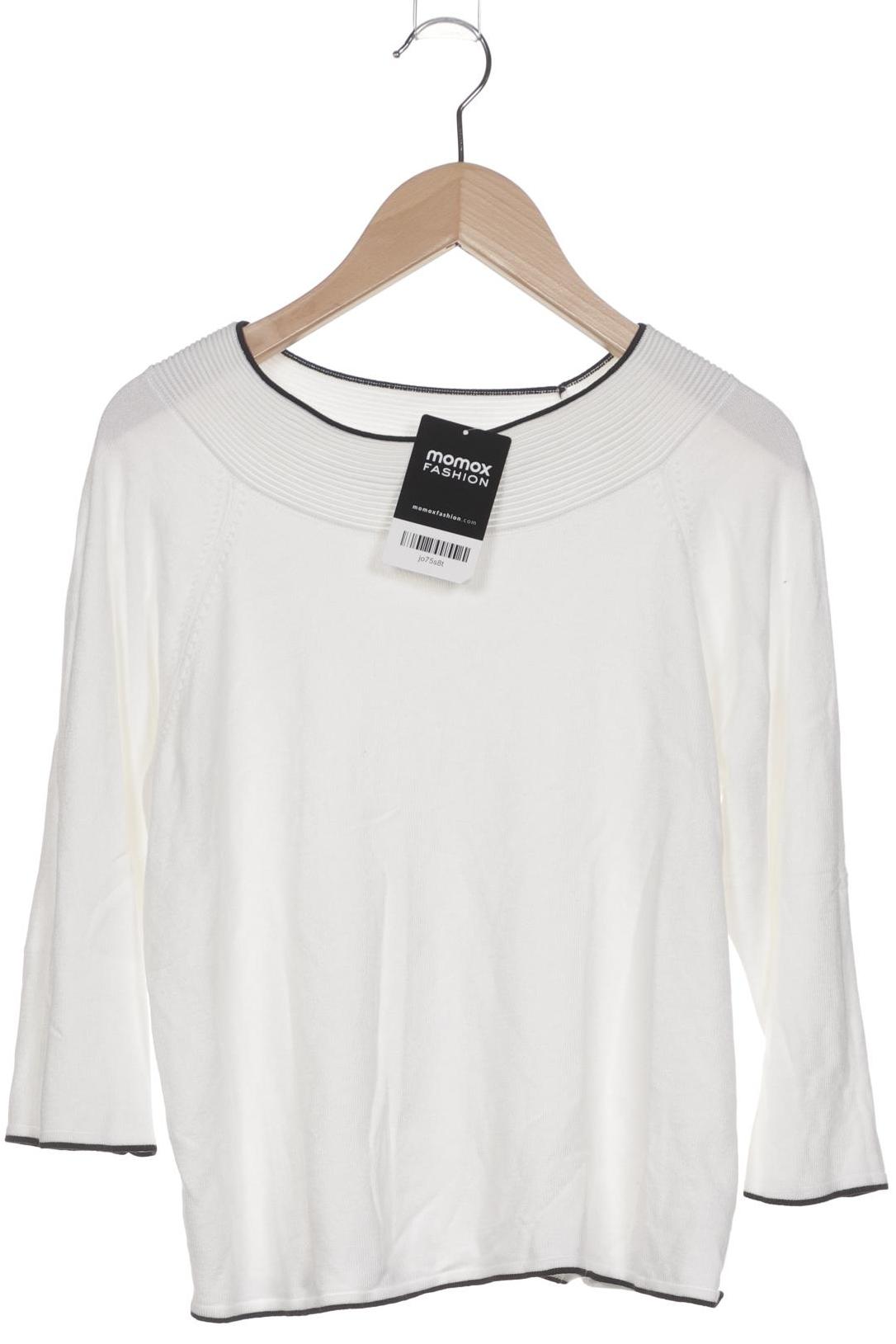 

Comma Damen Pullover, weiß, Gr. 34