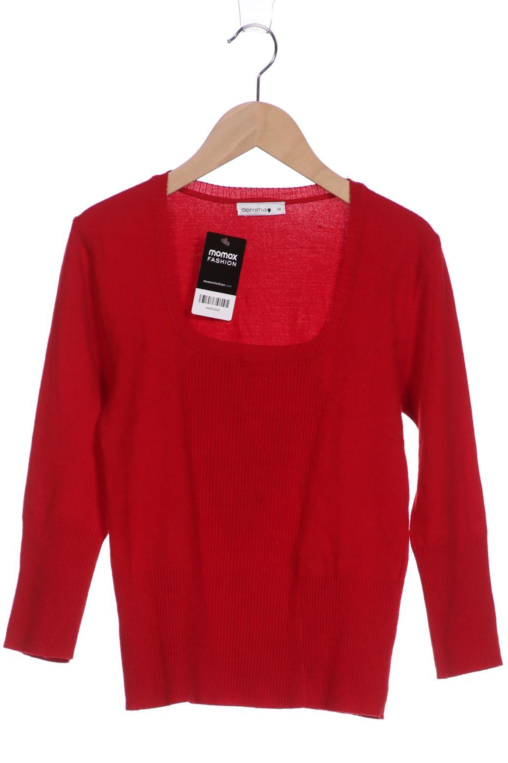 

Comma Damen Pullover, rot, Gr. 38