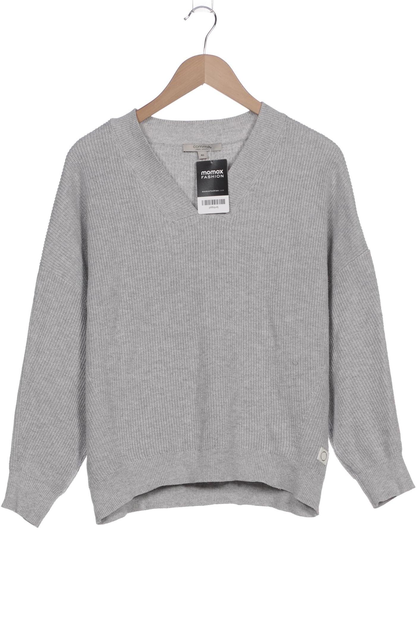 

Comma Damen Pullover, grau, Gr. 40