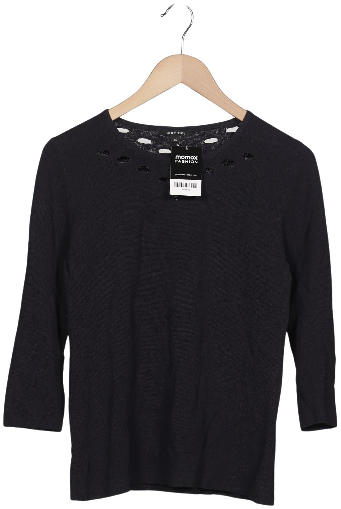 

Comma Damen Pullover, marineblau, Gr. 40